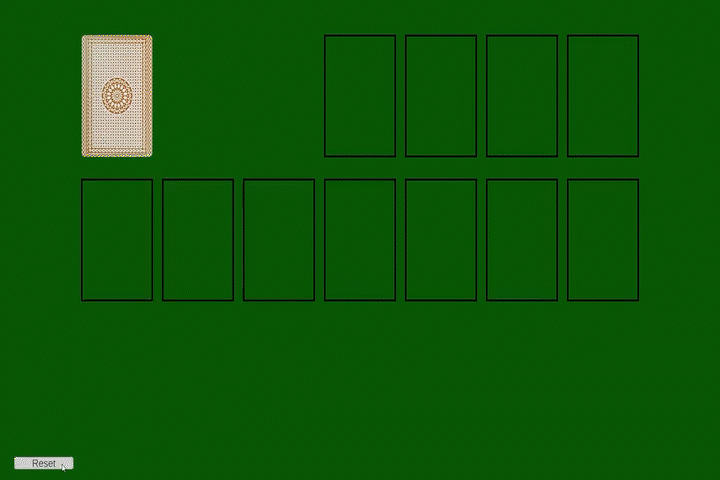 Basic Solitaire prototype made in Unity