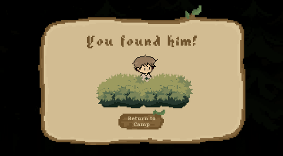 Spotlight Minigame Win Screen