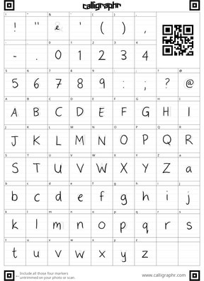 Regular Font (Fig. 3)