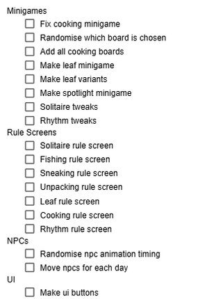 Updated to-do list (Fig. 25)