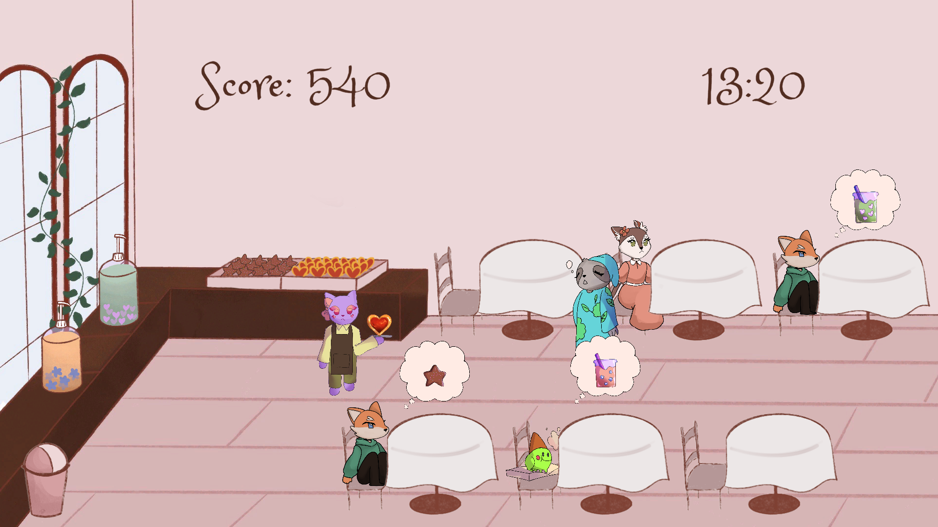 Forest Cafe gameplay screenshot